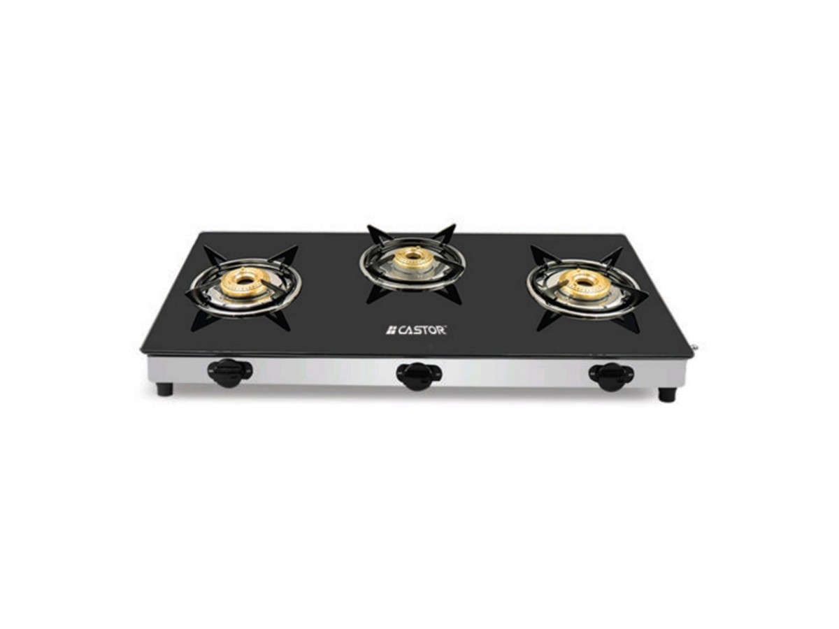 Castor 3 Burner Slim Gas Stove CT GS03 Slim